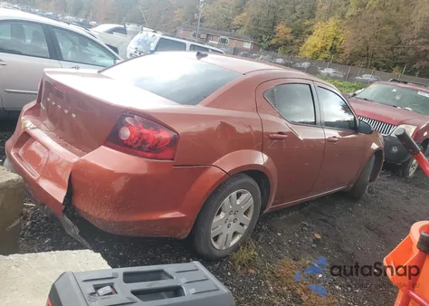 2012 Dodge Avenger Se z USA, uszkodzony, nr VIN 1C3CDZAB2CN272664